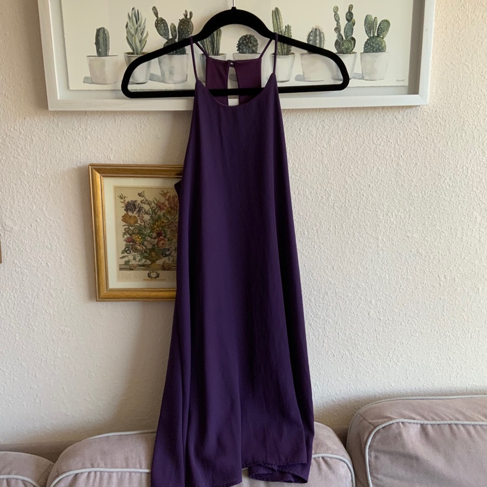 Purple dress